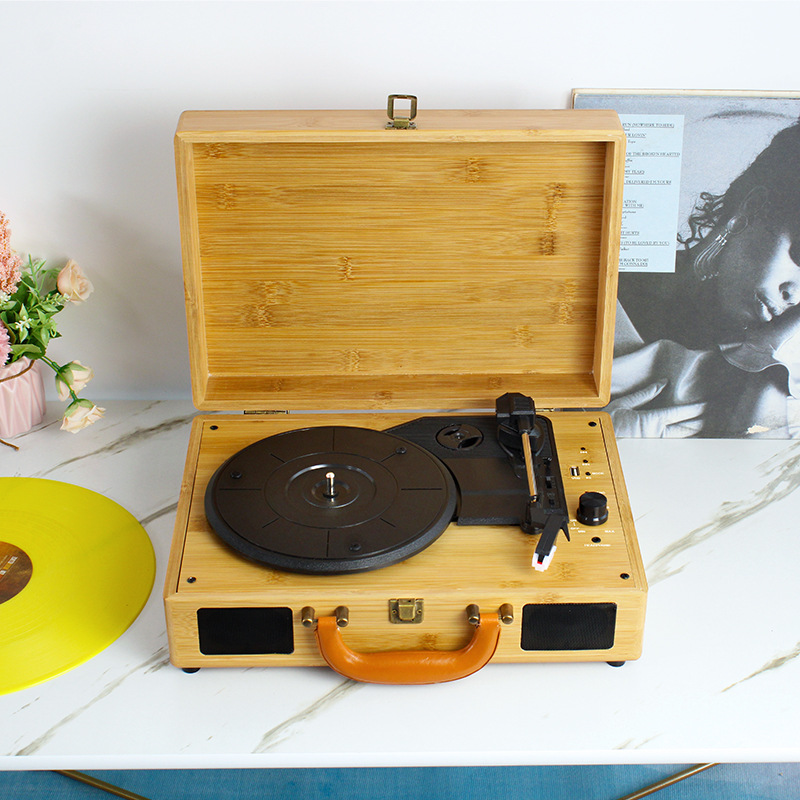 Portable Vinyl Record Player