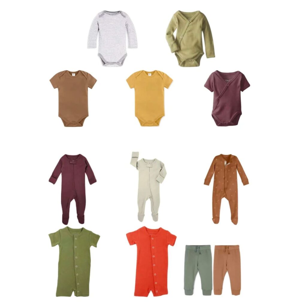 Organic baby clothes