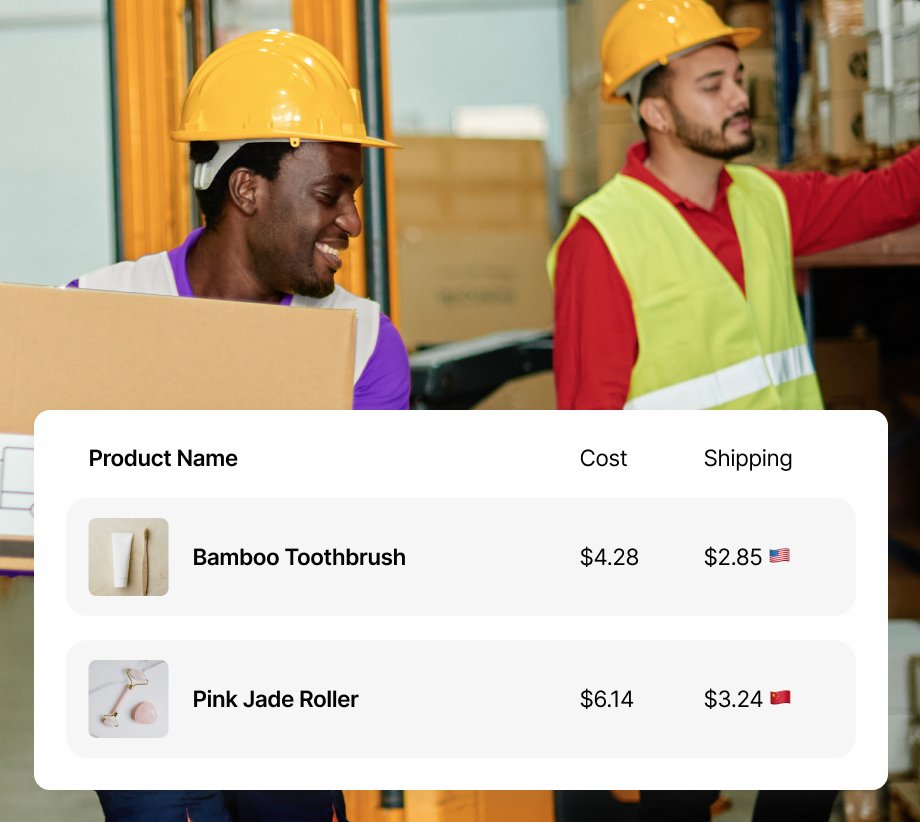 China + US 3PL network