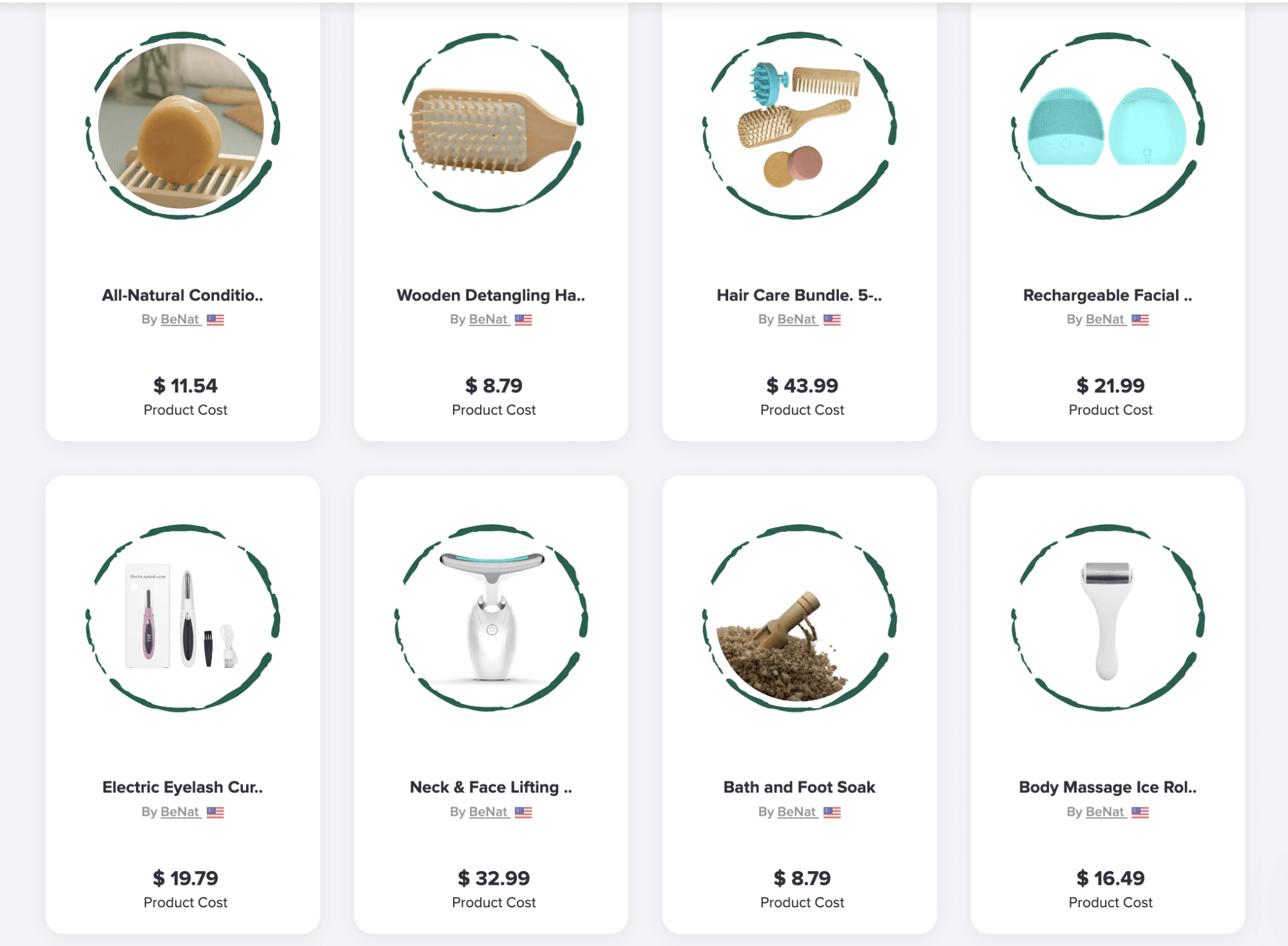 Beauty and skincare products