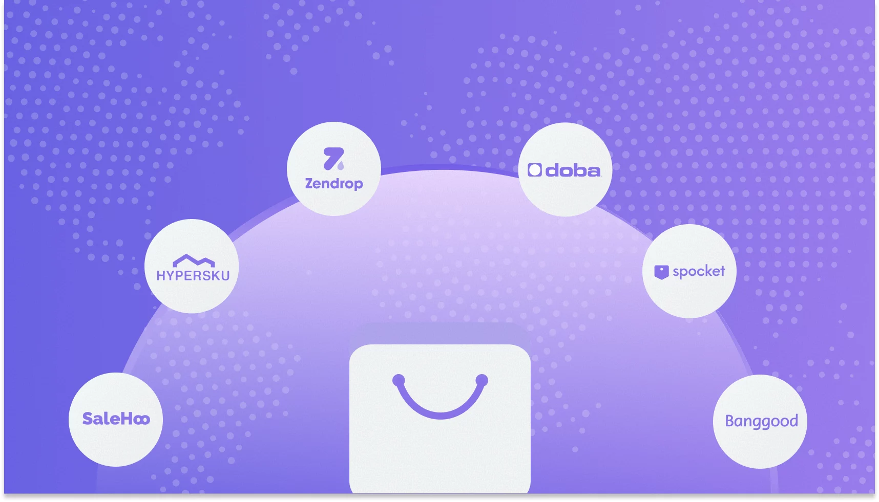 Logos of best dropshipping suppliers